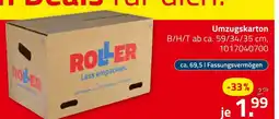 ROLLER Roller umzugskarton Angebot