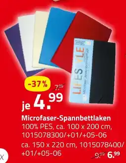 ROLLER Microfaser-spannbettlaken Angebot