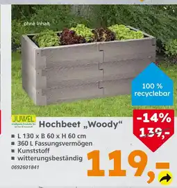 Globus Baumarkt Hochbeet „woody“ Angebot