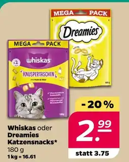 NETTO Whiskas katzensnacks Angebot