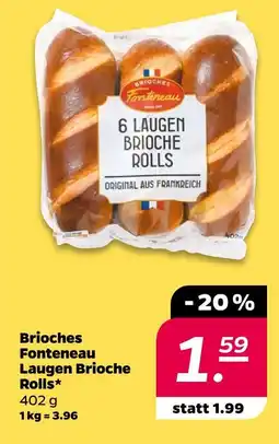 NETTO Fonteneau laugen brioche rolls Angebot
