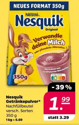 NETTO Nestlé nesquik original Angebot