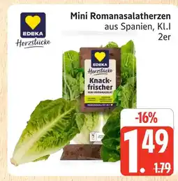 Marktkauf Edeka mini romanasalatherzen Angebot