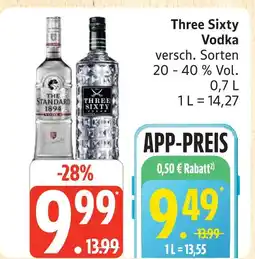Marktkauf The standard vodka Angebot