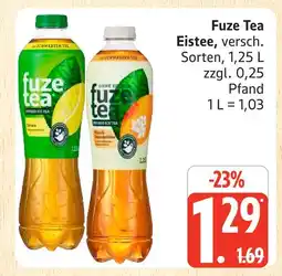 Marktkauf Fuze tea eistee Angebot