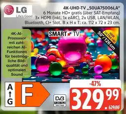 Marktkauf Lg 4k-uhd-tv 50ua75006la Angebot