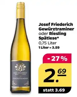 NETTO Josef friederich gewürztraminer Angebot