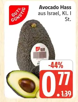 Marktkauf Gut & günstig avocado hass Angebot