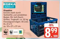 Marktkauf Edeka zuhause klappbox Angebot