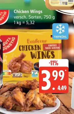 Marktkauf Gut & günstig chicken wings Angebot