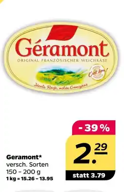 NETTO Géramont weichkäse Angebot