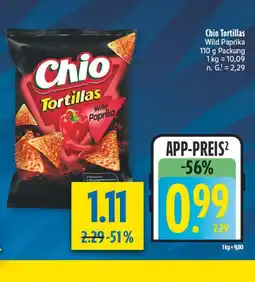 diska Chio tortillas wild paprika Angebot