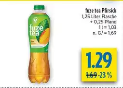 diska Fuze tea pfirsich Angebot