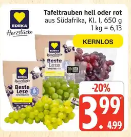 Marktkauf Edeka beste lese tafeltrauben hell Angebot