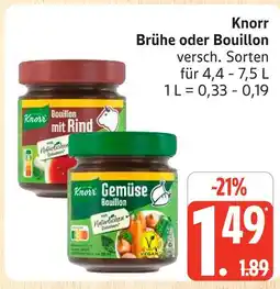 Marktkauf Knorr bouillon mit rind Angebot