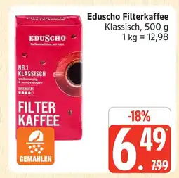 Marktkauf Eduscho filterkaffee klassisch Angebot