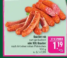 Marktkauf Knacker roh Angebot