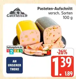 Marktkauf Gutfleisch pasteten-aufschnitt Angebot
