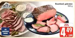 Marktkauf Gutfleisch roastbeef, gebraten Angebot