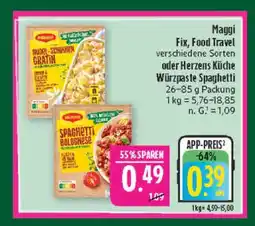 Marktkauf Maggi fix, food travel Angebot