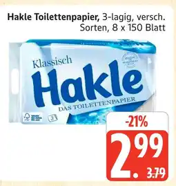 Marktkauf Hakle toilettenpapier Angebot