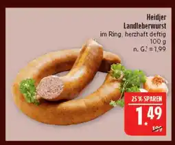 Marktkauf Heidjer landleberwurst Angebot