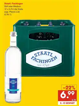 Netto Marken-Discount Staatl. fachingen still oder medium Angebot