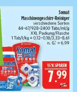 Marktkauf Somat maschinengeschirr-reiniger Angebot