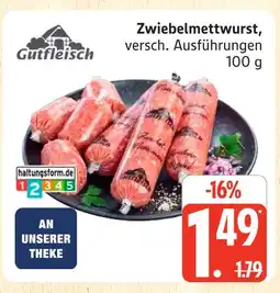 Marktkauf Gutfleisch zwiebelmettwurst Angebot