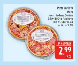 Marktkauf Pizza lorenzo Angebot