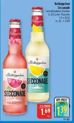 Marktkauf Rotkäppchen seccoade pink grapefruit Angebot