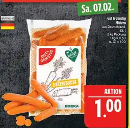 Marktkauf Gut & günstig möhren Angebot