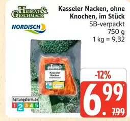 Marktkauf Heimat & geschmack kasseler nacken, ohne knochen, im stück Angebot