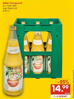 Netto Marken-Discount Möller orangensaft Angebot