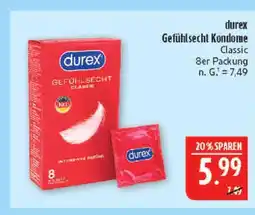Marktkauf Durex gefühlsecht kondome classic Angebot