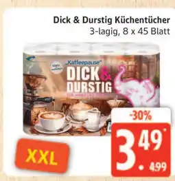 Marktkauf Dick & durstig küchentücher Angebot