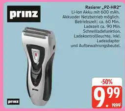 Marktkauf Prinz rasierer pz-hr2 Angebot