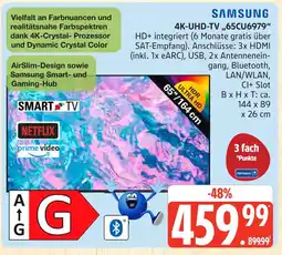Marktkauf Samsung 4k-uhd-tv 65cu6979 Angebot