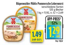 diska Rügenwalder mühle pommersche leberwurst Angebot