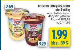 diska Dr. oetker löffelglück sahne pudding Angebot