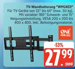 Marktkauf One for all tv-wandhalterung wm2453 Angebot