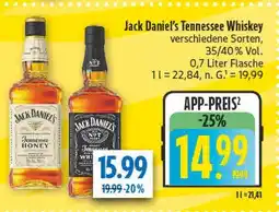 diska Jack daniel's tennessee whiskey honey Angebot
