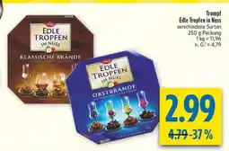 diska Trumpf edle tropfen in nuss klassische brände Angebot