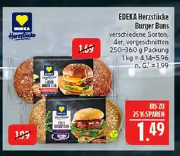 Marktkauf Edeka herzstücke burger buns Angebot