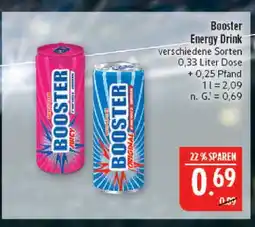 Marktkauf Booster energy drink original Angebot