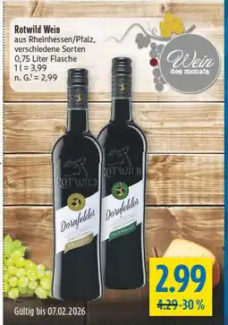 diska Rotwild dornfelder trocken Angebot