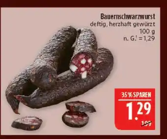 Marktkauf Bauernschwarzwurst Angebot