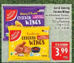 Marktkauf Gut & günstig honey & garlic chicken wings Angebot