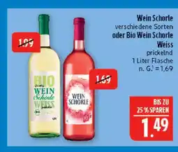 Marktkauf Bio wein schorle weiss Angebot