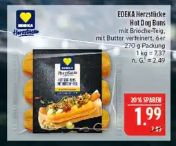 Marktkauf Edeka herzstücke hot dog buns Angebot